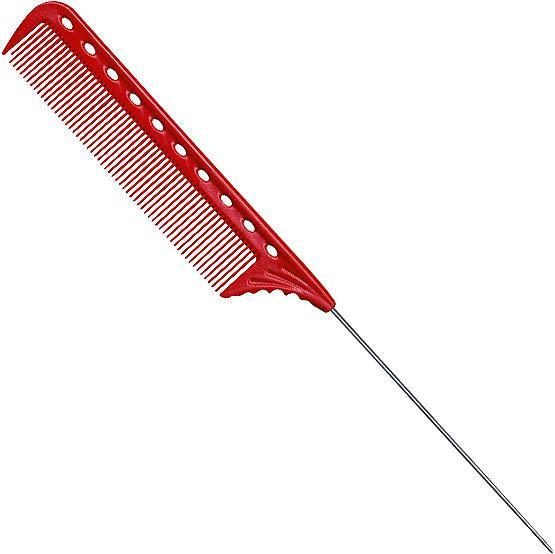 Actual product image Haaro Y.S. Handle comb No. 102 red