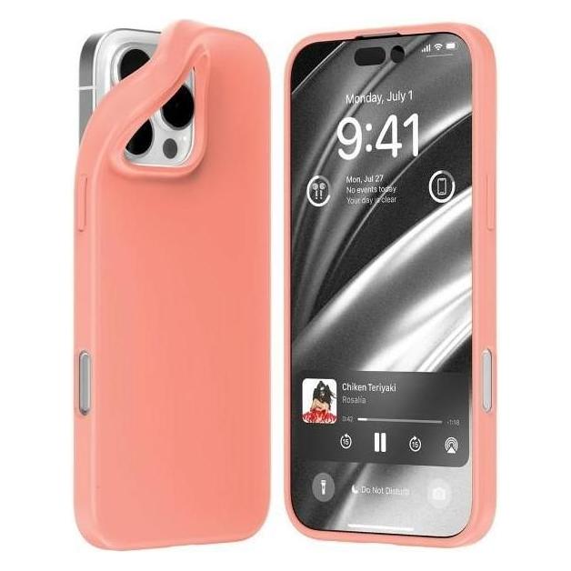 Mercury Soft iPhone 16 Pro Max 6,9" różowy/pink (Apple iPhone 16 Pro Max), Smartphone Hülle, Pink