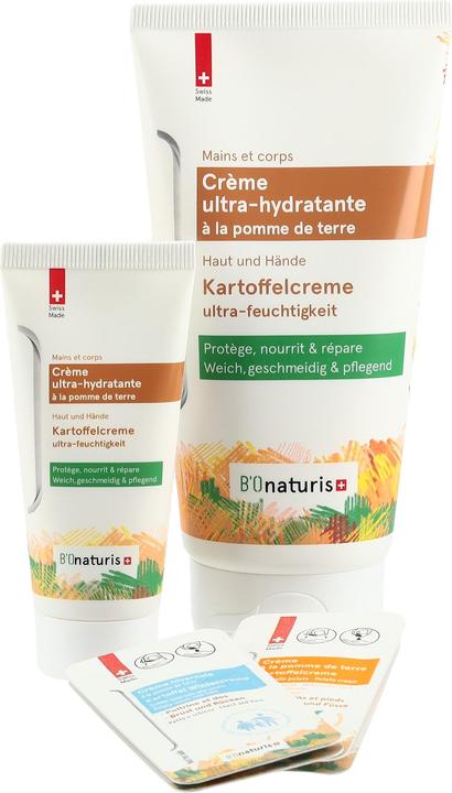 Produktbild B'Onaturis BIOnaturis Kartoffelcreme Duo 150 ml + 30 ml (Körpercreme, 180 ml)