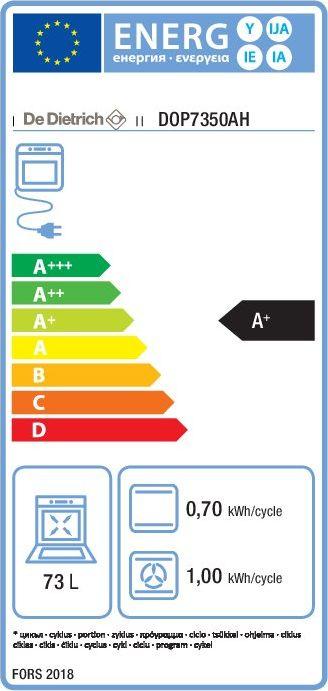Energie-Label De Dietrich DOP 7350 AH