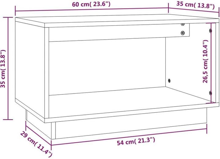 Image du produit vidaXL TV-Schrank (60 x 35 x 35 cm)