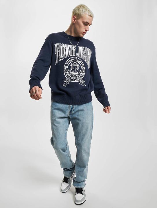 Image du produit Tommy Hilfiger Tommy Jeans Relaxed Varsity Jacquard Knit Sweater - 88647 (M)