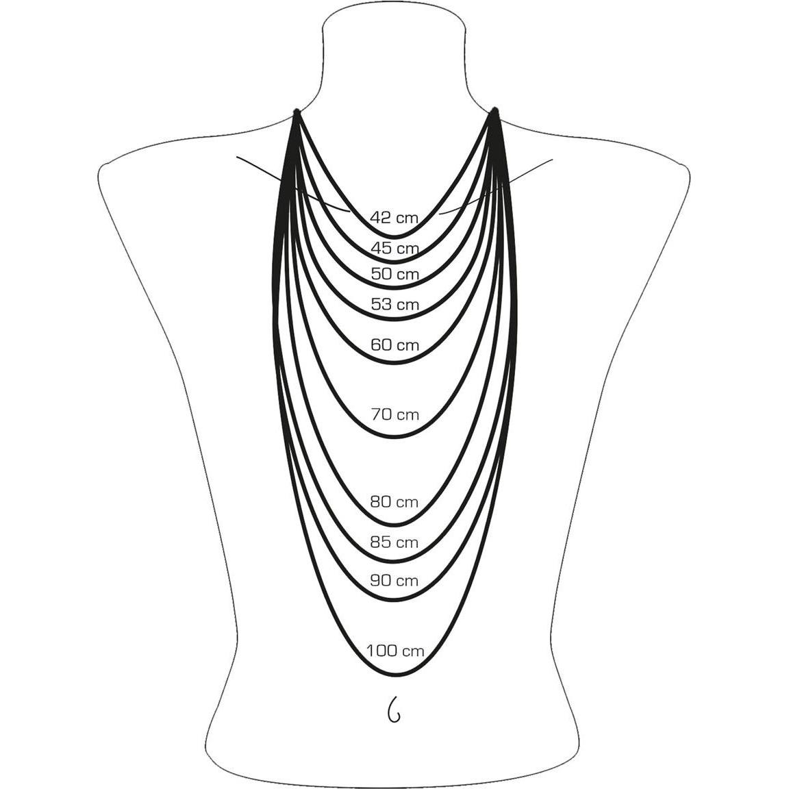 Thumbnail - Thomas Sabo, Halsschmuck, Kette Vintage Opal-Imitation rosa schimmernd, (925er Silber, 40 - 45 cm)