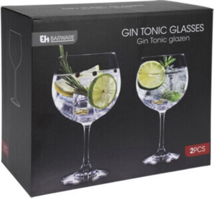 Actual product image Furber Gin glass 650 ml, 2 pieces, transparent, material (6.50 dl, 2 x, Gin glasses)