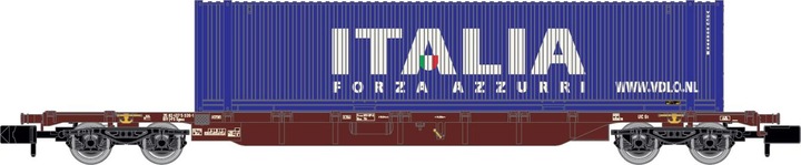 Immagine prodotto Arnold FS Carro trasporto container a 4 assi Sgnss br (Traccia N)