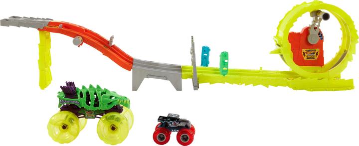 Produktbild Hot Wheels Monster Trucks Power Verfolgungsjagd
