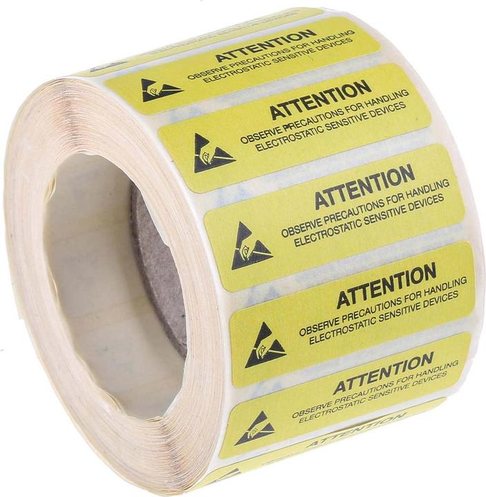Image du produit RS PRO Symbole "ATTENTION" 13x45mm
