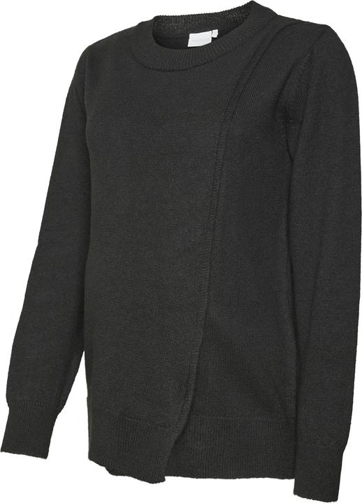 Immagine prodotto Mamalicious Scollo rotondo Polsini a coste Pullover Top in maglia (S)