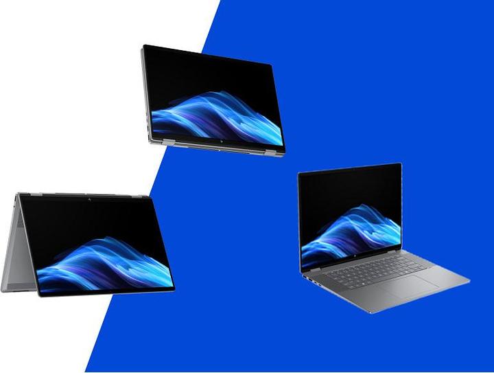 Actual product image HP OmniBook X Flip 16-ar0078ng (16", AMD Ryzen AI 7 350, 32 GB, 1000 GB, DE)