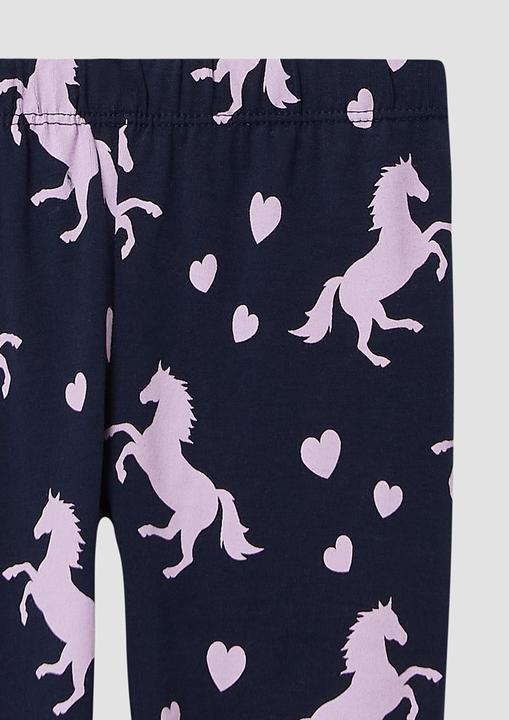 Actual product image S.Oliver Leggins Capri-Leggings mit All-over-Print (140)