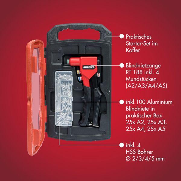 Produktbild Arrow Blindnietzange RT188K