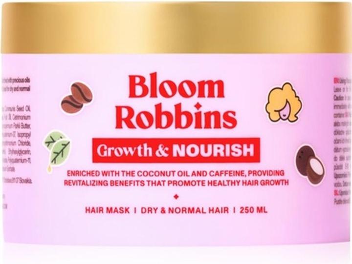 Image du produit Bloom Robbins Masque capillaire Growth & Nourish - 250 ml, pour tous types de cheveux (250 ml)