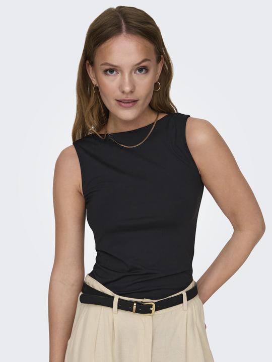 Actual product image Only Plain top without sleeves (M)