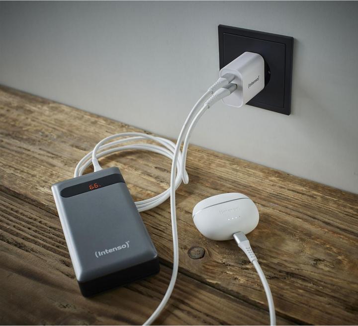 Immagine prodotto Intenso 1x adattatore USB-A a 1x adattatore USB-C bianco (30 W)
