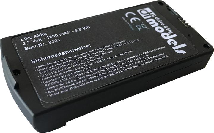 Produktbild DF-Models Ersatzbatterie LiPo 3.7V 1800mAh für 9360