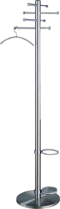 Kerkmann Clothes rack Arte 30687181 silver metal 8 hooks 41.0 x 180.0 cm