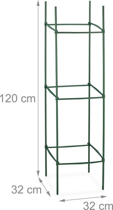 Immagine prodotto Relaxdays 4xsupporti-rampicanti (32 cm, 32 cm)