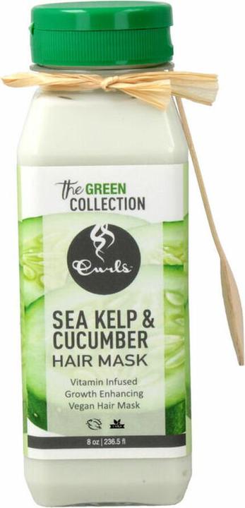 Actual product image Curls Sea Kelp & Cucumber Vegan Hair Mask 8oz (236 ml)