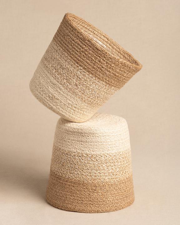 Actual product image feey Pflanzenkorb aus Jute (17 cm)