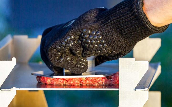 Produktbild Fennek Grill Grillhandschuh mit Logo (Silikon, Aramid)