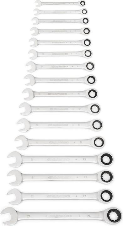 Produktbild Gear Wrench 12-kant Ratschen-Ringmaulschlüssel Satz, 72 Z, 16-tlg.