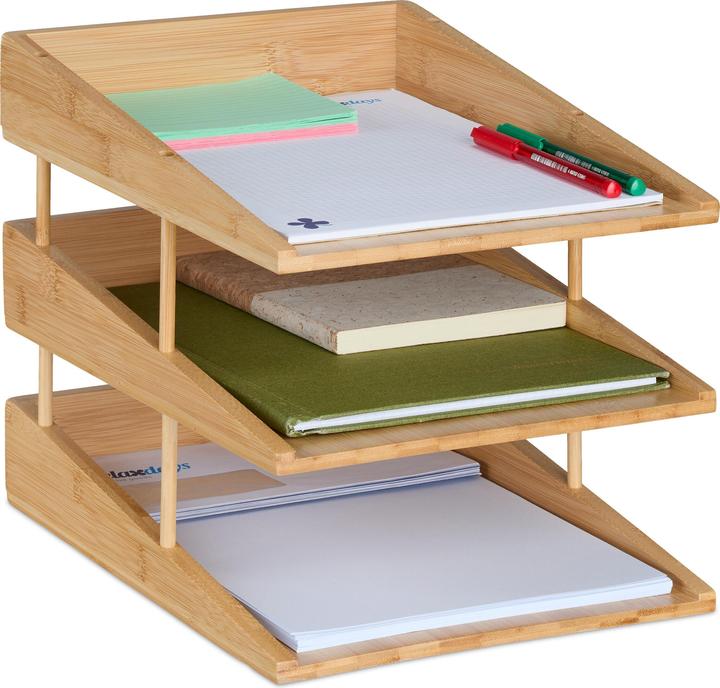 Produktbild Relaxdays Briefablage (A4)