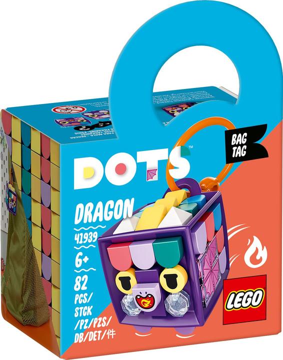 Produktbild LEGO Taschenanhänger Drache (41939, LEGO Dots)