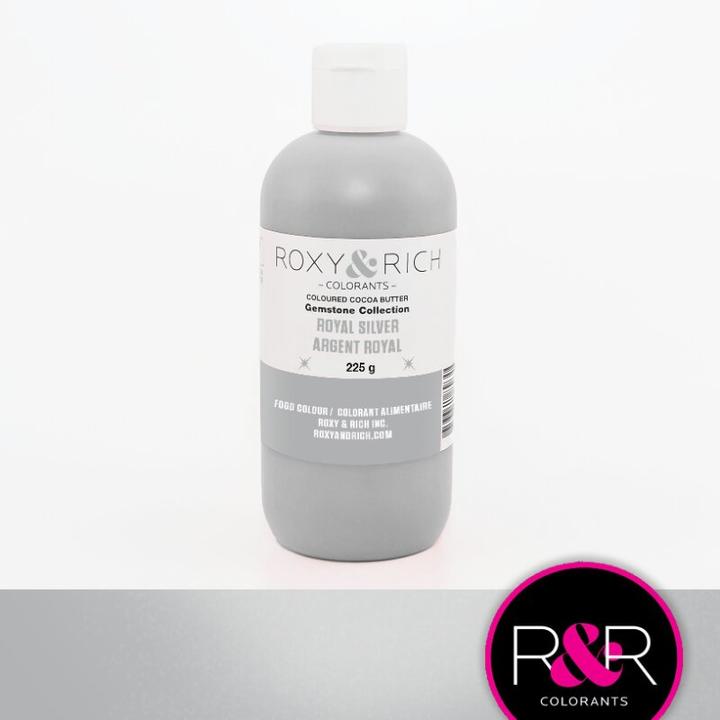 Produktbild Roxy & Rich Kakaobutter stark glitzernd Silber