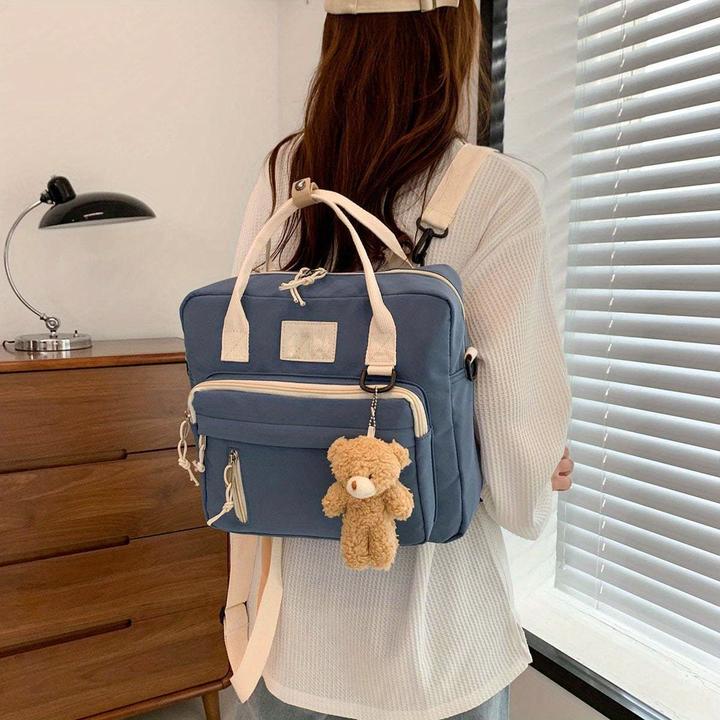 Only-Bags.Store Sac à dos multifonctions de grande capacité avec plusieurs poches, sac à main multifonctions