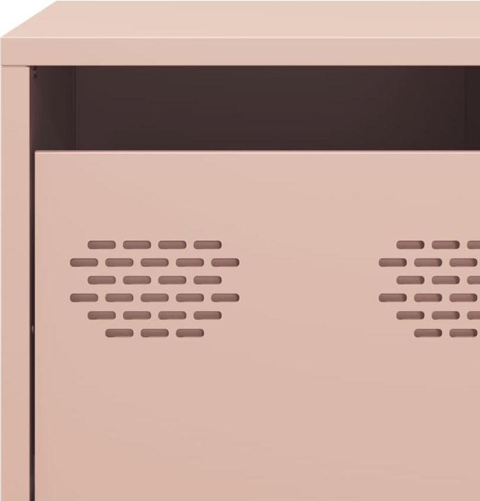 Actual product image VidaXL TV cabinet TV table TV cabinet lowboard Pink cold-rolled steel