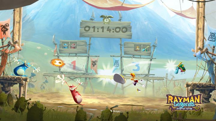 Actual product image Ubisoft Rayman Legends Definitive Edition (Code in Box) (Switch, Switch Lite, Switch OLED, DE)