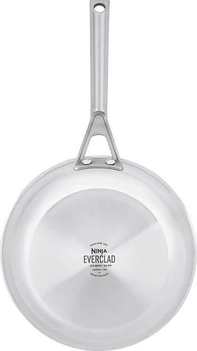 Image du produit Ninja NIA poêle à frire 24cm EverCl.ES (24 cm, Poêle à frire, Acier inoxydable, Aluminium)