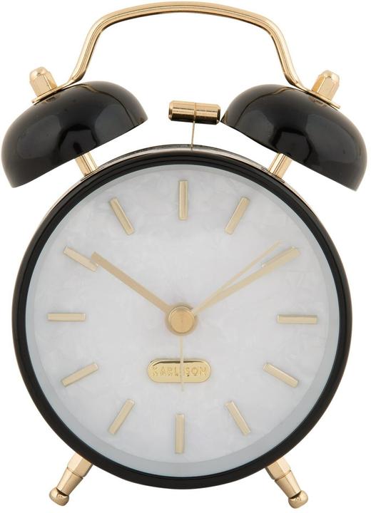 Produktbild Karlsson Klassischer Wecker Pearl Glow Black