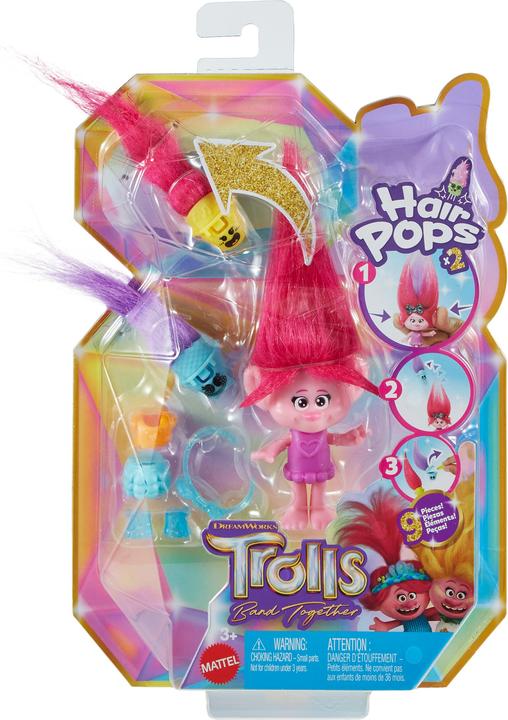 Actual product image Mattel HAIR POPS™ Queen Poppy