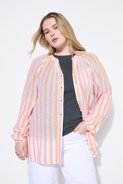 Actual product image Studio Untold Tunika, oversized, Strukturstreifen (54)