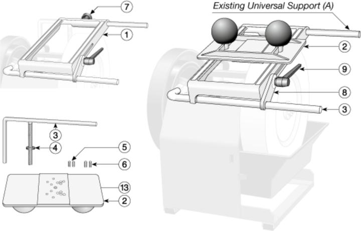 Image du produit Tormek Dispositif pour couteaux profilés