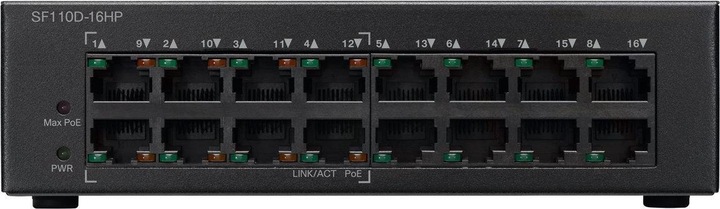 Produktbild Cisco SF110D-16HP: 16 Port Switch (16 Ports)
