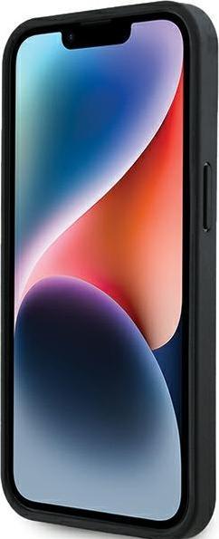 Image du produit Lacoste LCHMP15SPIGV iPhone 15 / 14 / 13 6.1" granatowy/navy hardcase Monogram Vintage Logo MagSafe (Apple iPhone 15)