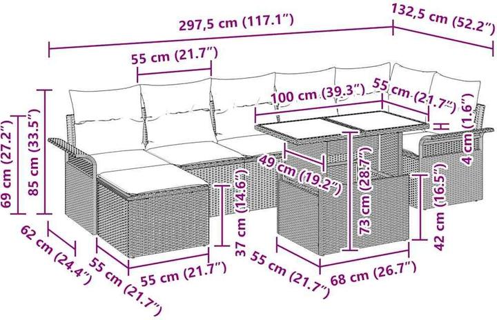 Produktbild vidaXL Alonzo