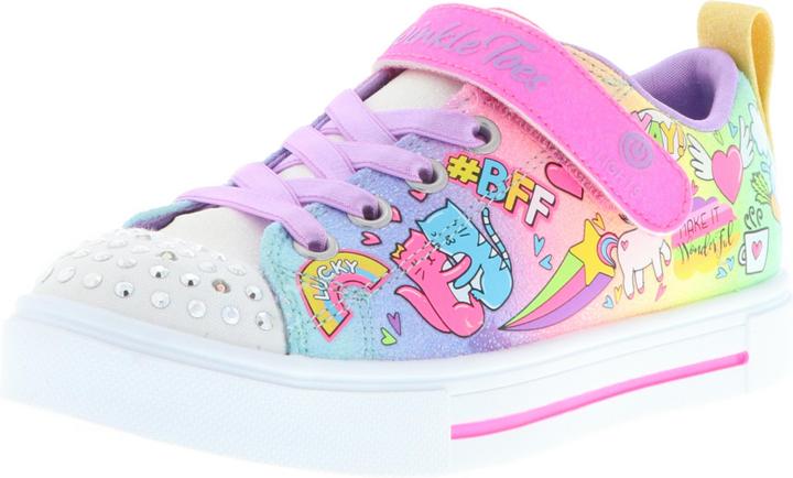 Produktbild Skechers 314786L/MLT S Lights-Twinkle Sparks-Bff Magic Kinder Mädchen Sneaker Halbschuhe Glitzer Car (31)