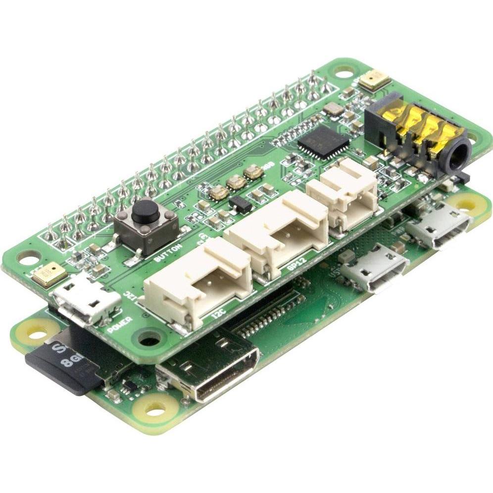 Seeed Studio ReSpeaker 2-Mics HAT für Raspberry Pi 107100001, Entwicklungsboard + Kit