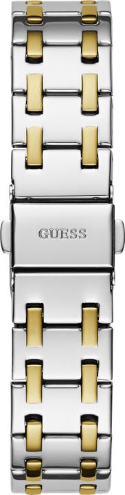 Image du produit Guess P SLV CS W/ P GLD TOP PART W/ CRYS / SUN BLK DL / P SLV & GLD BRCT Montre (36 mm)