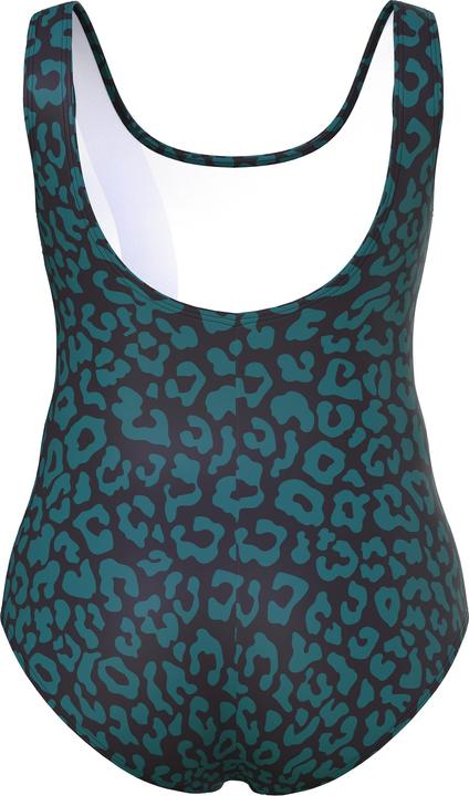 Produktbild Ulla Popken Badeanzug, Leomuster, ohne Softcups, Rundhals (58)