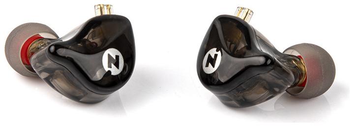 Produktbild Intezze ALPHA in-ear headphones with dynamic converters and silver-plated detachable cable Black