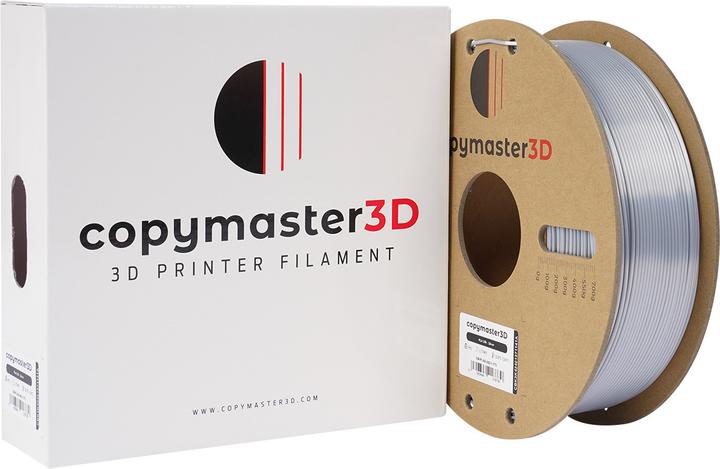 Immagine prodotto Copymaster3D PLA Silk Filament for 3D Printer, 1.75 mm, Silver (PLA, 1.75 mm)