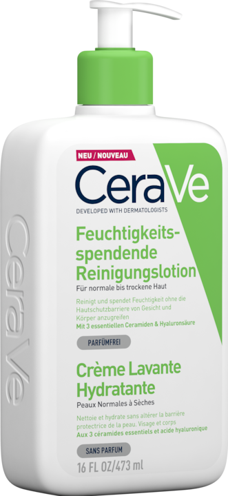 Actual product image CeraVe Moisturising cleansing lotion (Cleansing lotion, 473 ml)