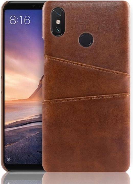 Actual product image Screenguard Xiaomi Redmi Note 7 CardCaddy Leather Backcase with Card Pockets (Xiaomi Redmi Note 7)