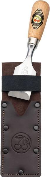 Actual product image Kirschen Kurzbeitel in Leder- holster, 35 mm (35 mm)