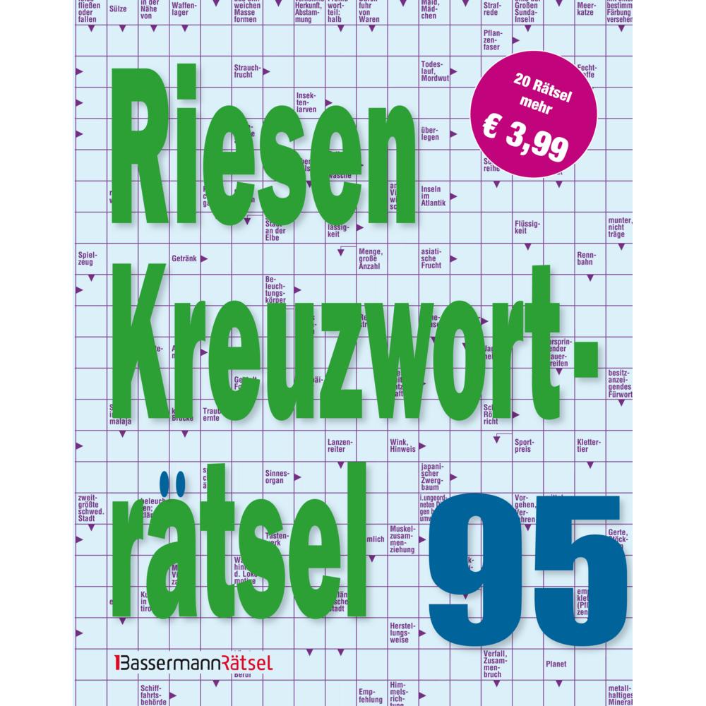Krüger:Riesen-Kreuzworträtsel 95, Ratgeber von Eberhard Krüger