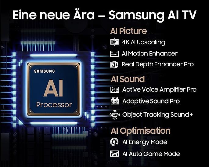 Produktbild Samsung GQ55QN90DATXZG (55", QN90D, NeoQLED, 4K, 2024)